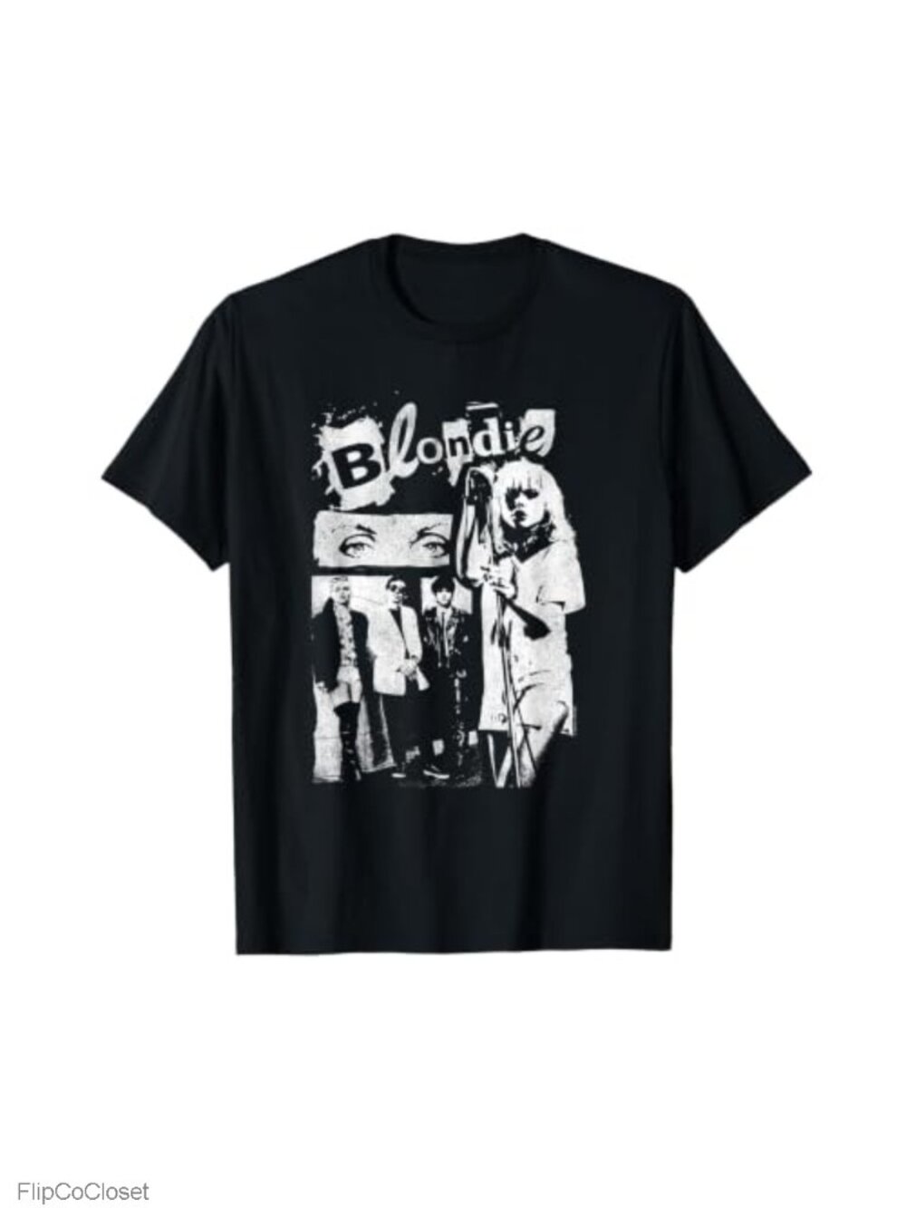 Vintage Punk Band Graphic Tee Classic Fit Short Sleeve